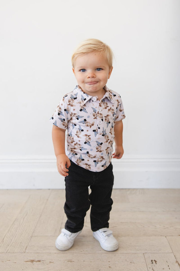 Sorcerers Apprentice Polo Tee (RUNS SMALL - READ DESCRIPTION) - scoots