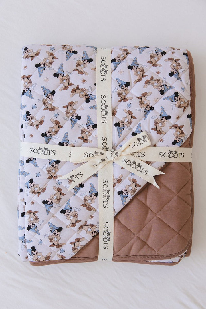 Sorcerers Apprentice Quilted Blanket - scoots