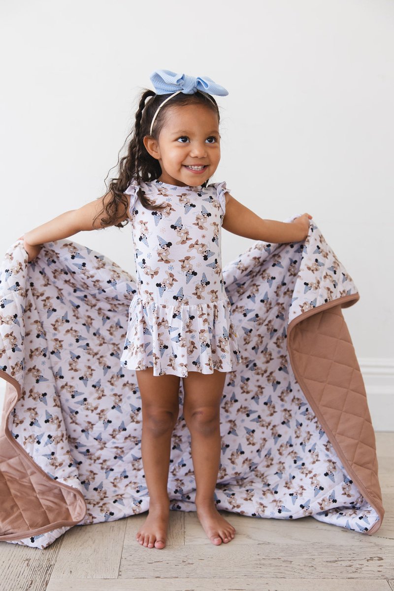 Sorcerers Apprentice Twirl Bodysuit Dress - scoots