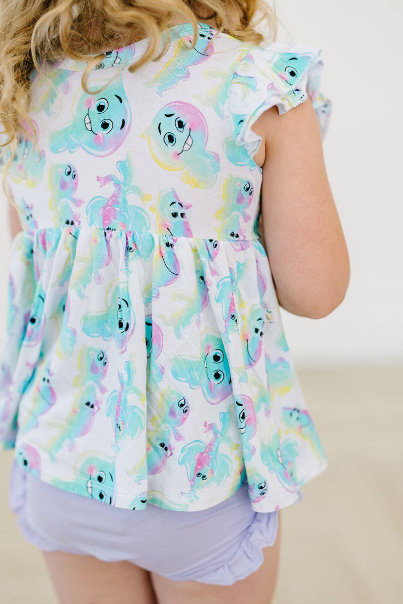 Soul Peplum Bummie Set - scoots