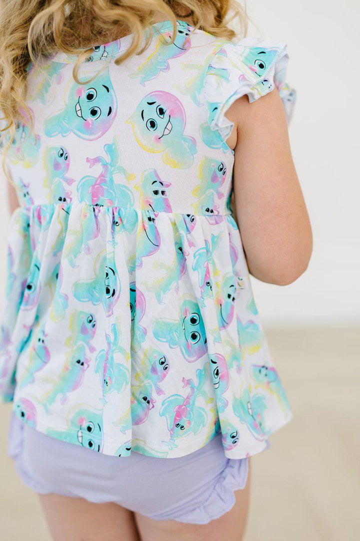 Soul Peplum Bummie Set - scoots