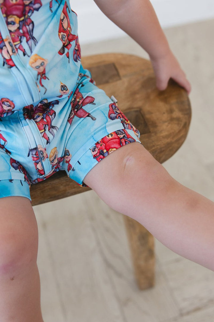 Super Strength Short Romper - scoots