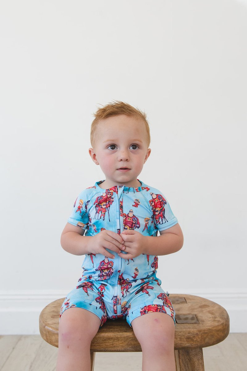 Super Strength Short Romper - scoots