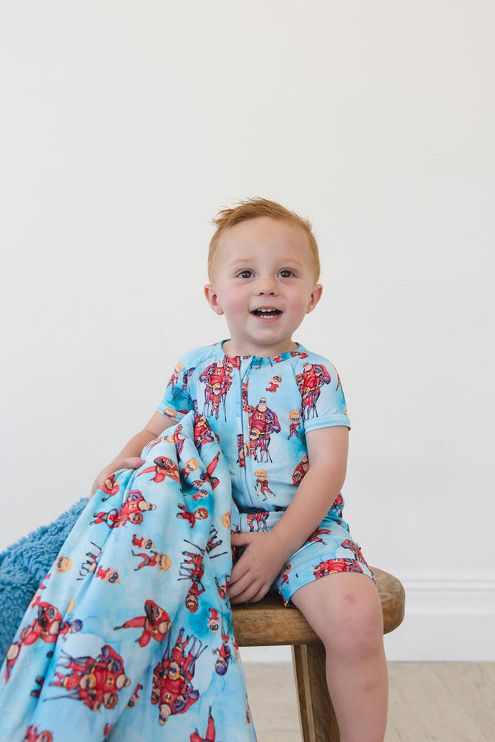 Super Strength Short Romper - scoots