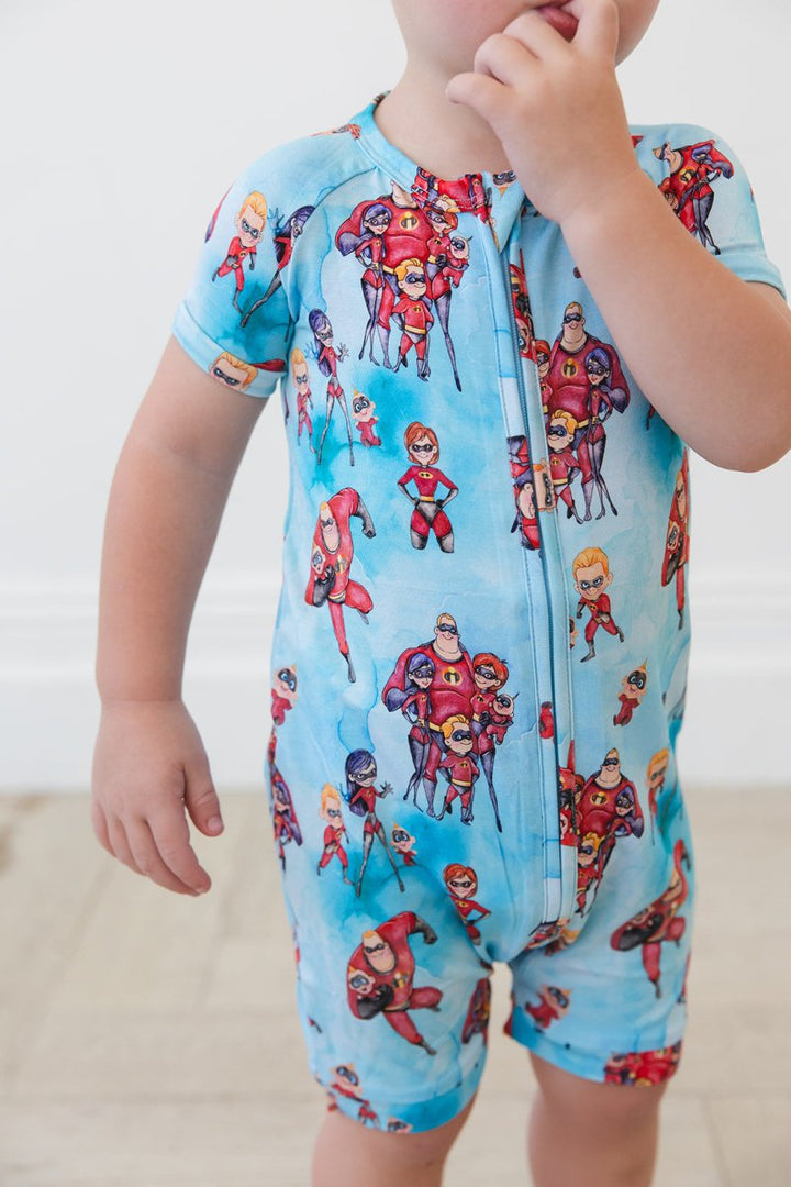 Super Strength Short Romper - scoots