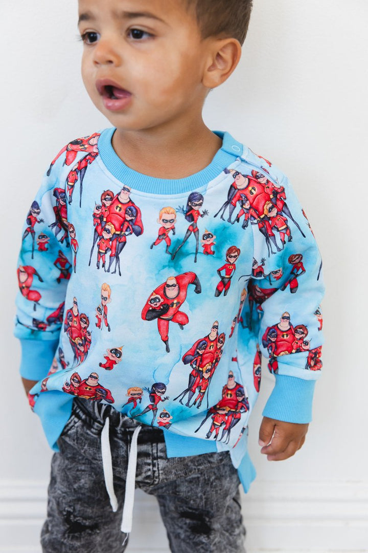 Super Strength Terry Sweater - scoots