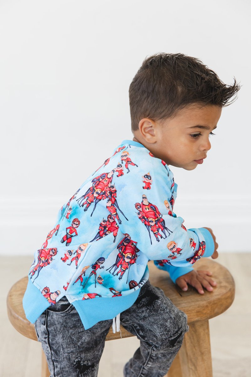 Super Strength Terry Sweater - scoots