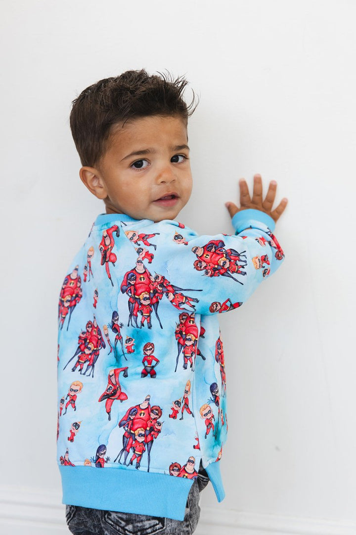 Super Strength Terry Sweater - scoots