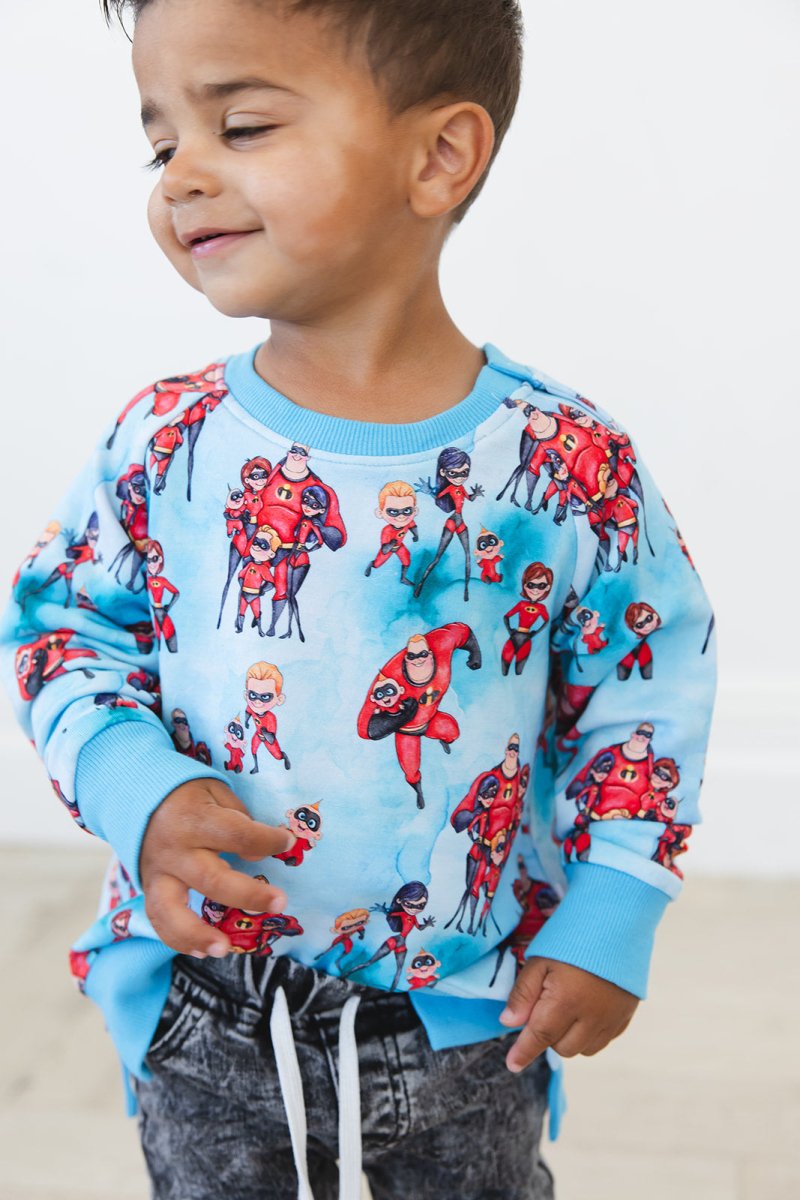 Super Strength Terry Sweater - scoots