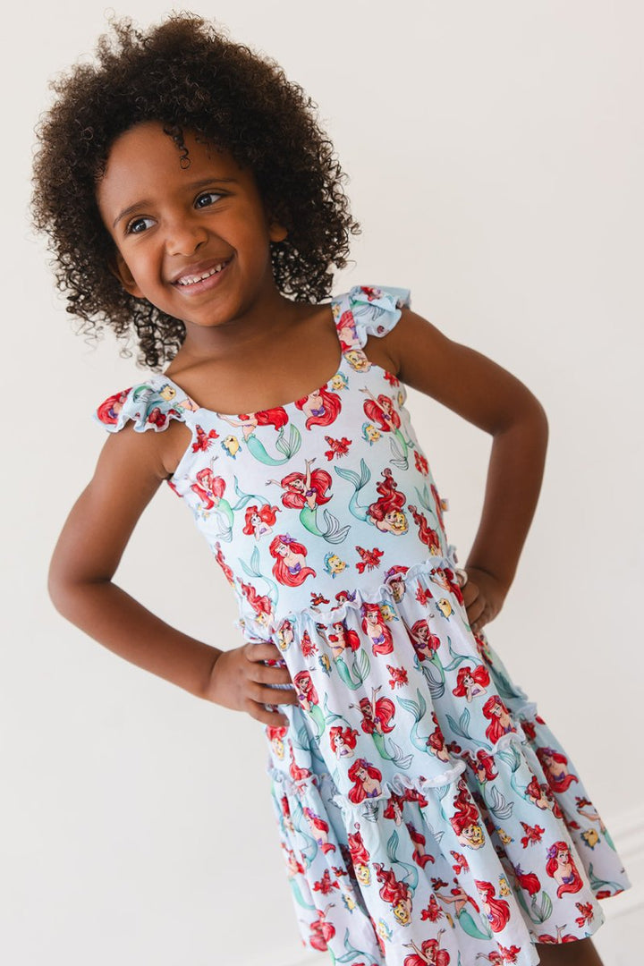 Under the Sea Flutter Dress & Shorts - scoots