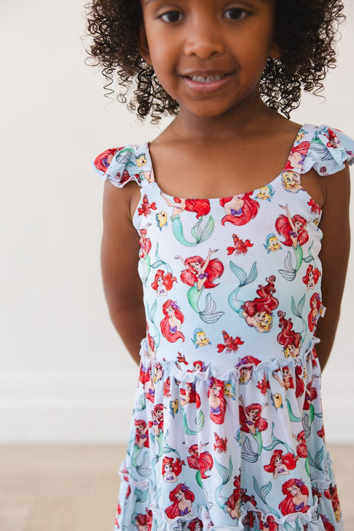 Under the Sea Flutter Dress & Shorts - scoots