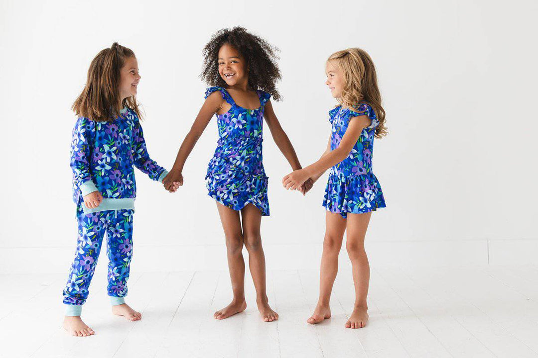 Violets are Blue Jogger Set - scoots