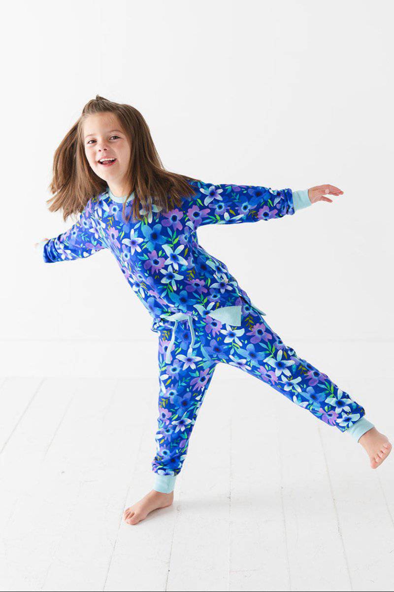 Violets are Blue Jogger Set - scoots