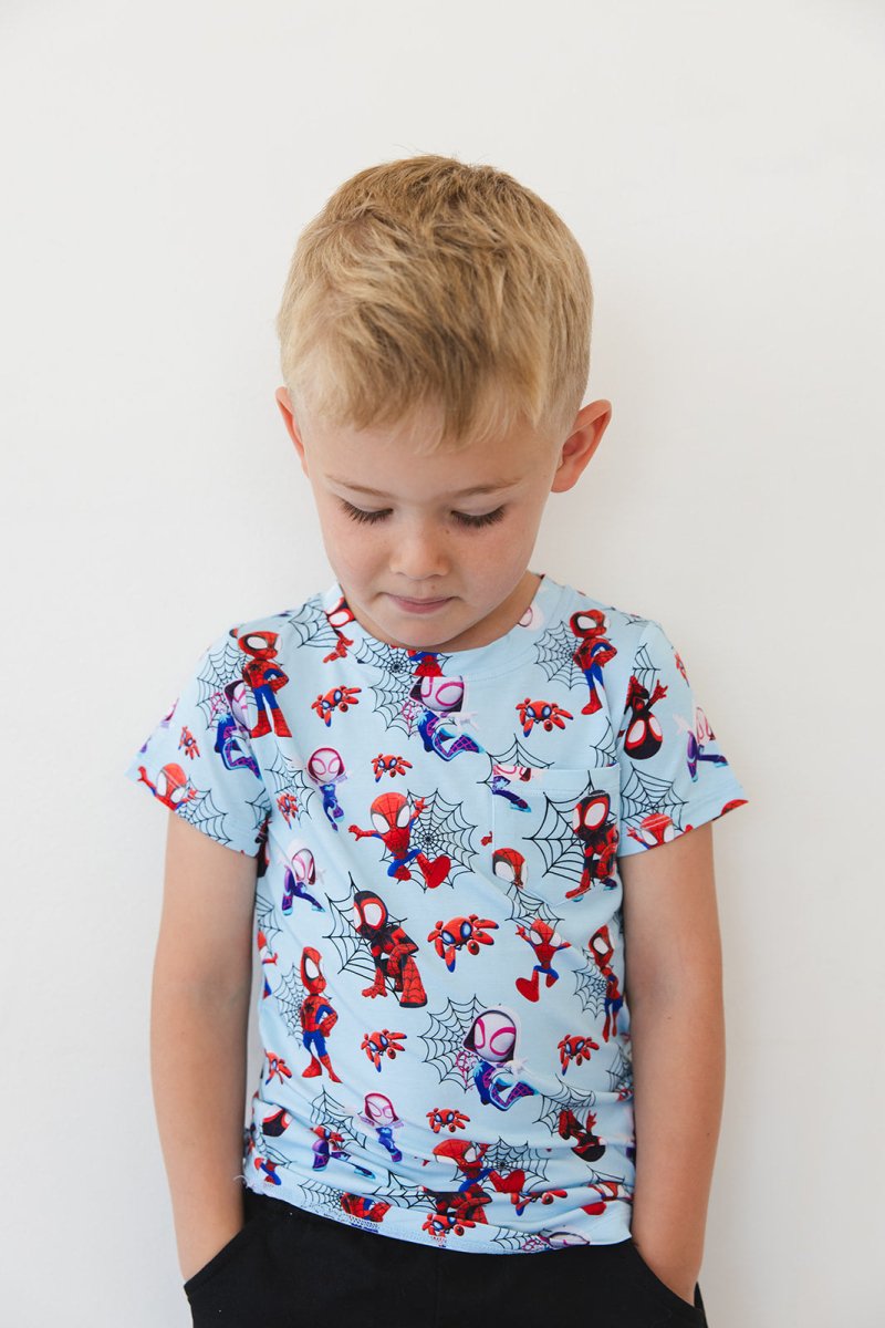 Webslingers Pocket Tee - scoots