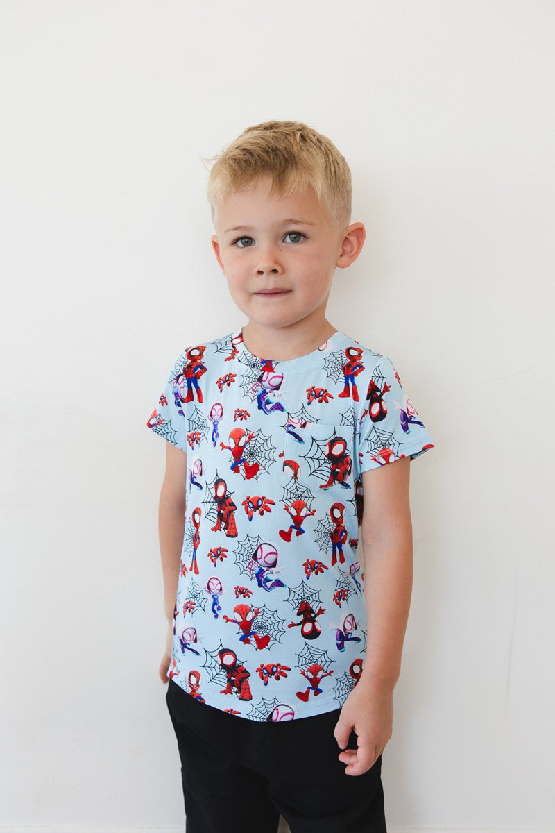 Webslingers Pocket Tee - scoots