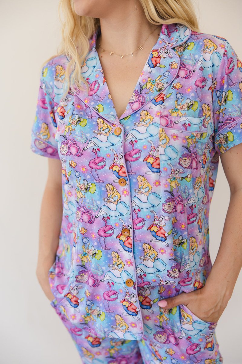 Wonderland Mama Jammies - scoots