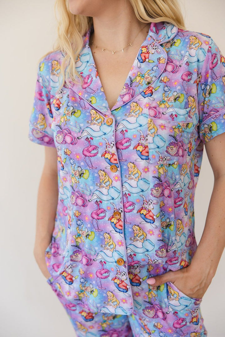 Wonderland Mama Jammies - scoots