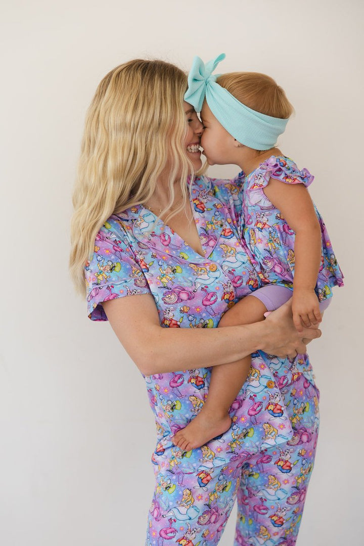 Wonderland Mama Jammies - scoots