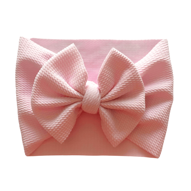 Bow Headwraps Big Baby Bows Solid Neutral & Bold Colors scoots