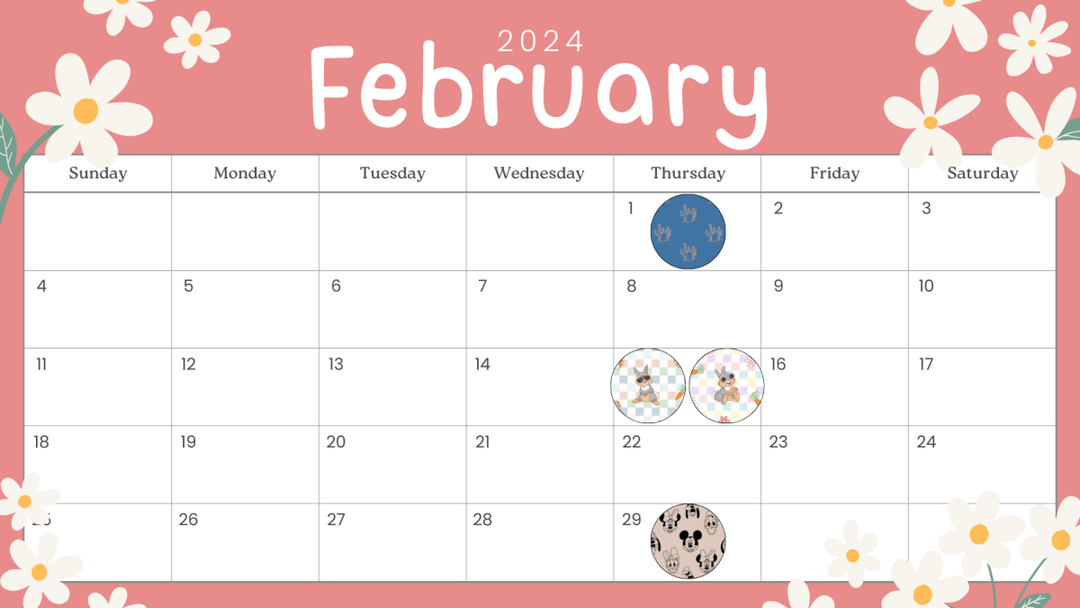 February Calendar - scoots