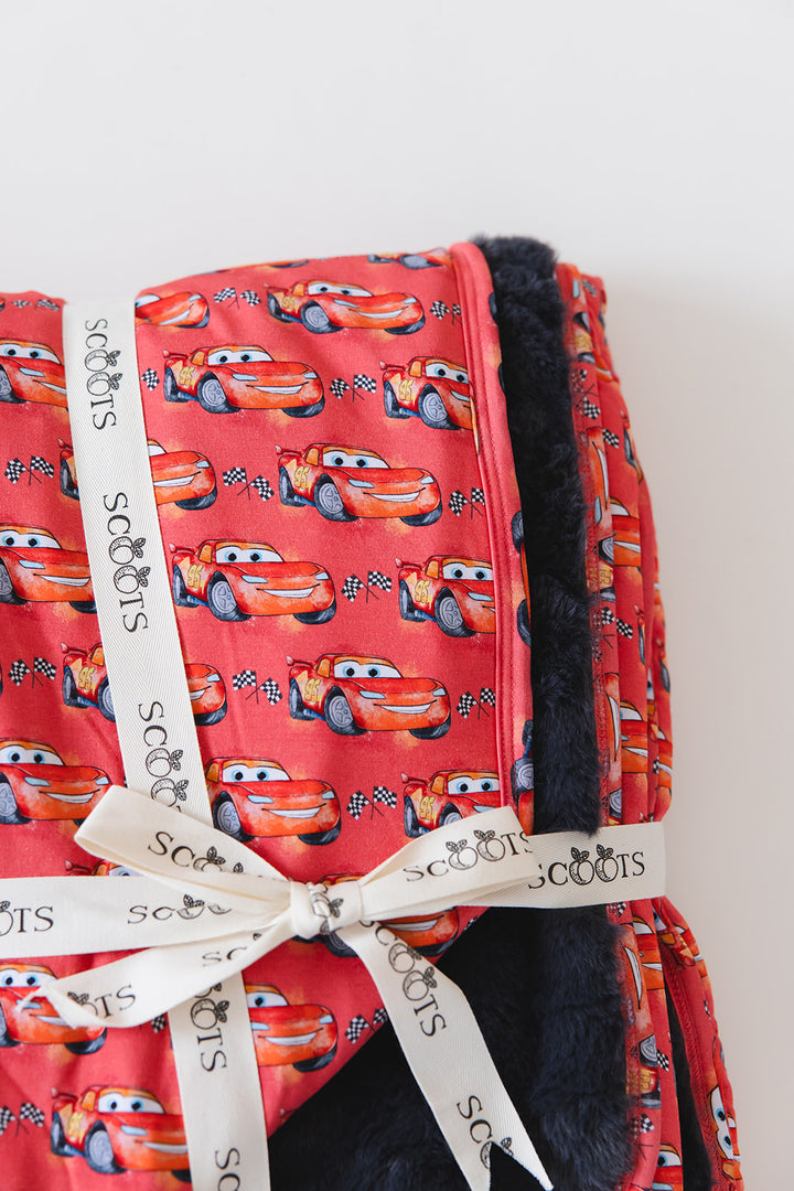 I Am Speed Plush Blanket