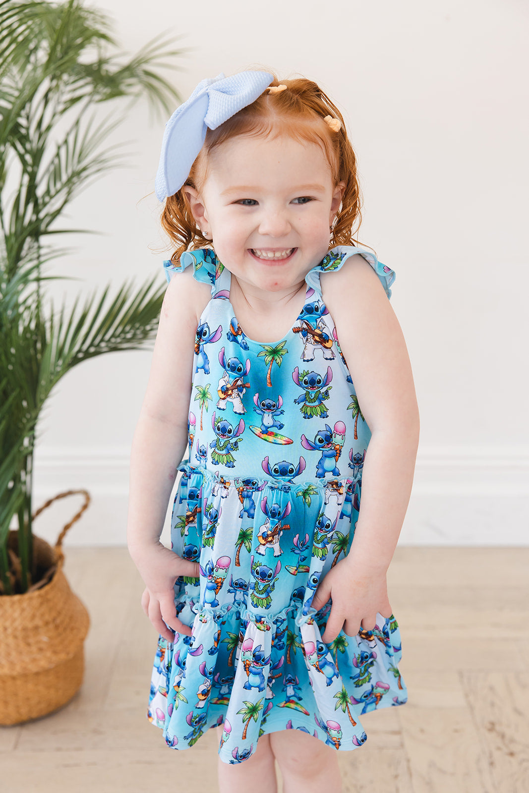 Beach Bum Flutter Dress & Shorts
