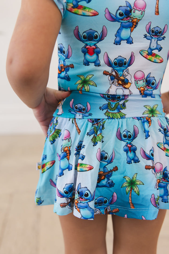 Beach Bum Twirl Bodysuit Dress