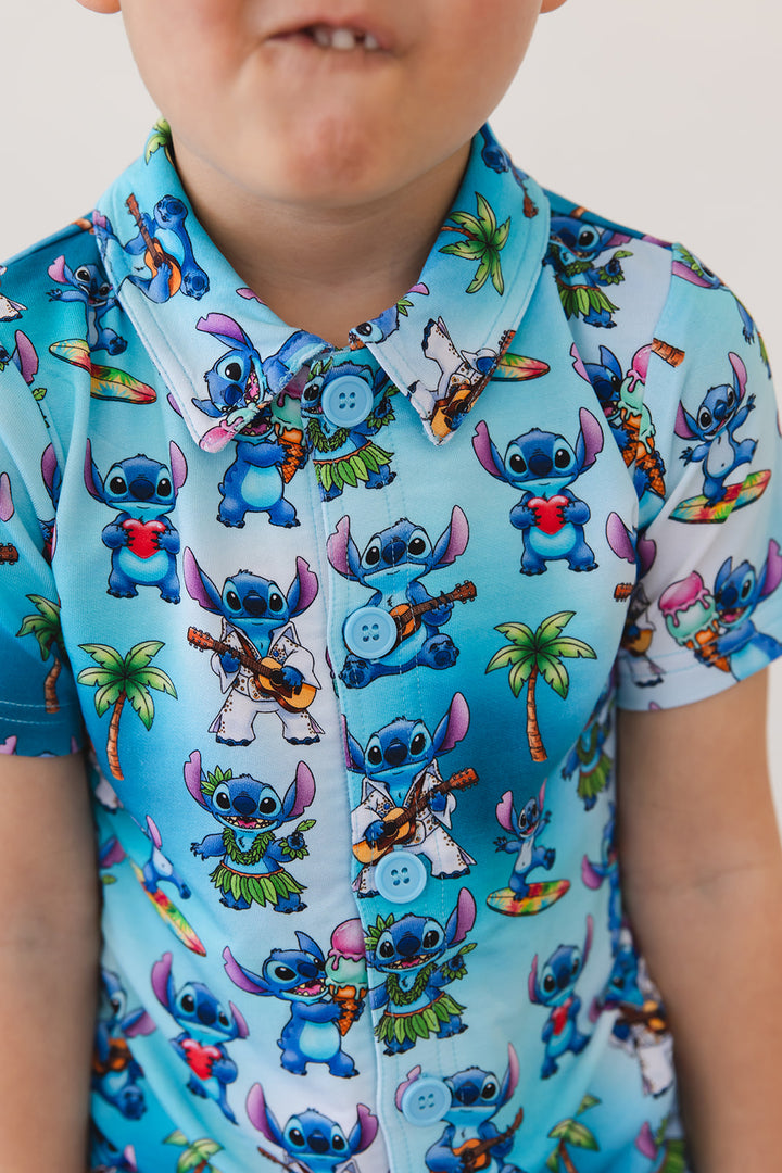 Beach Bum Button-Up Shirt