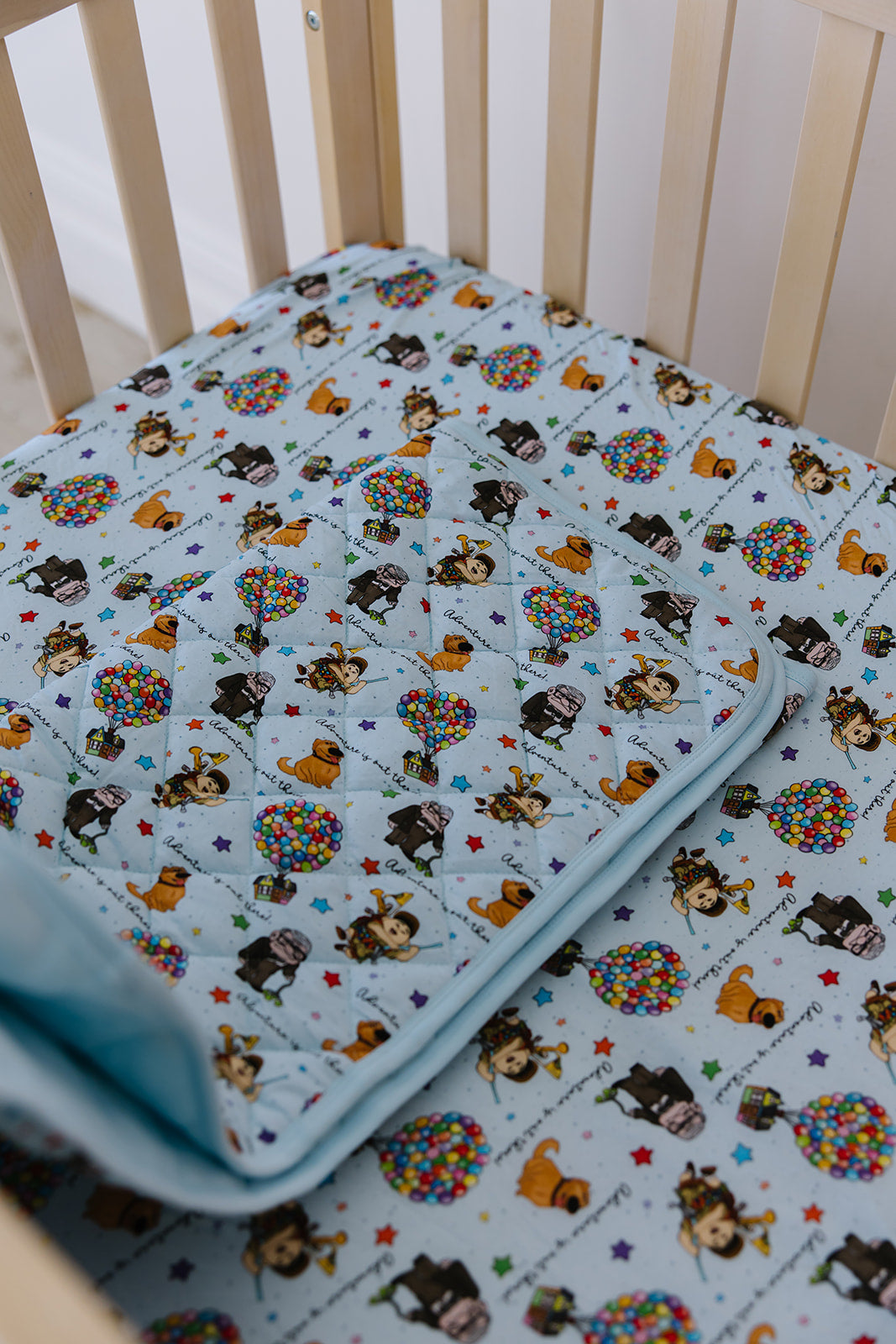 Adventure Awaits Crib Sheet