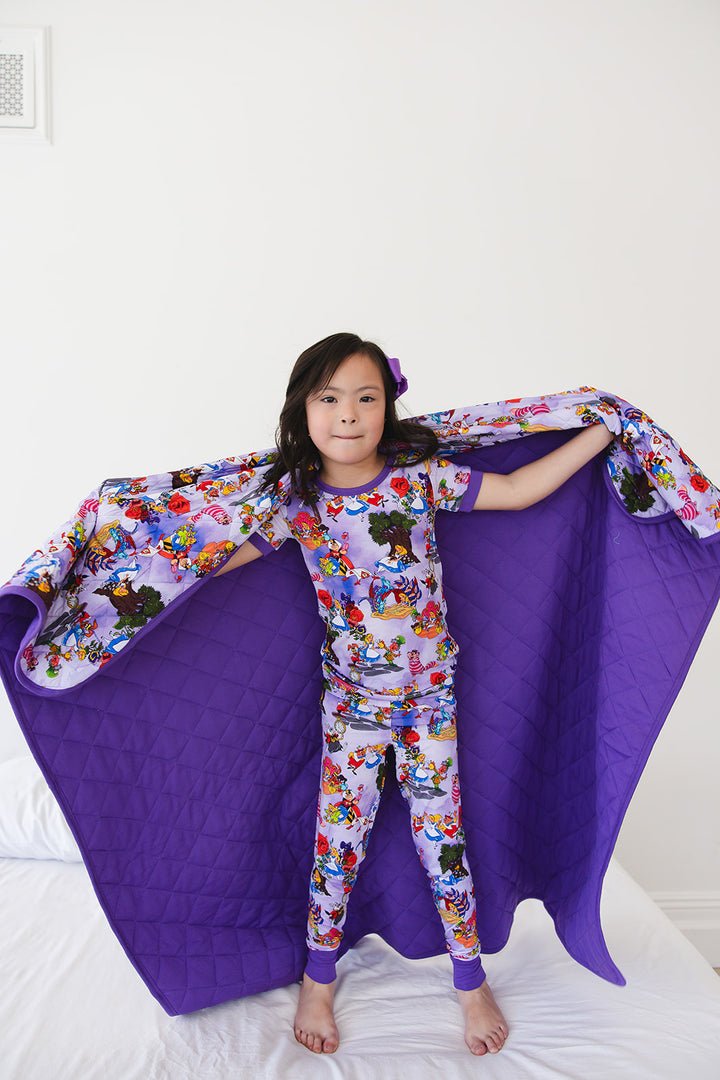 Tea Party Quilted Blanket