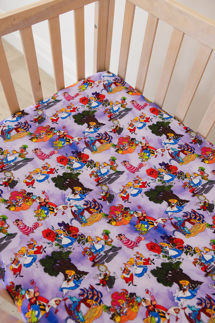 Tea Party Crib Sheet