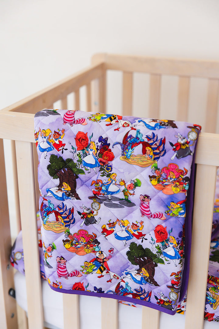 Tea Party Quilted Blanket
