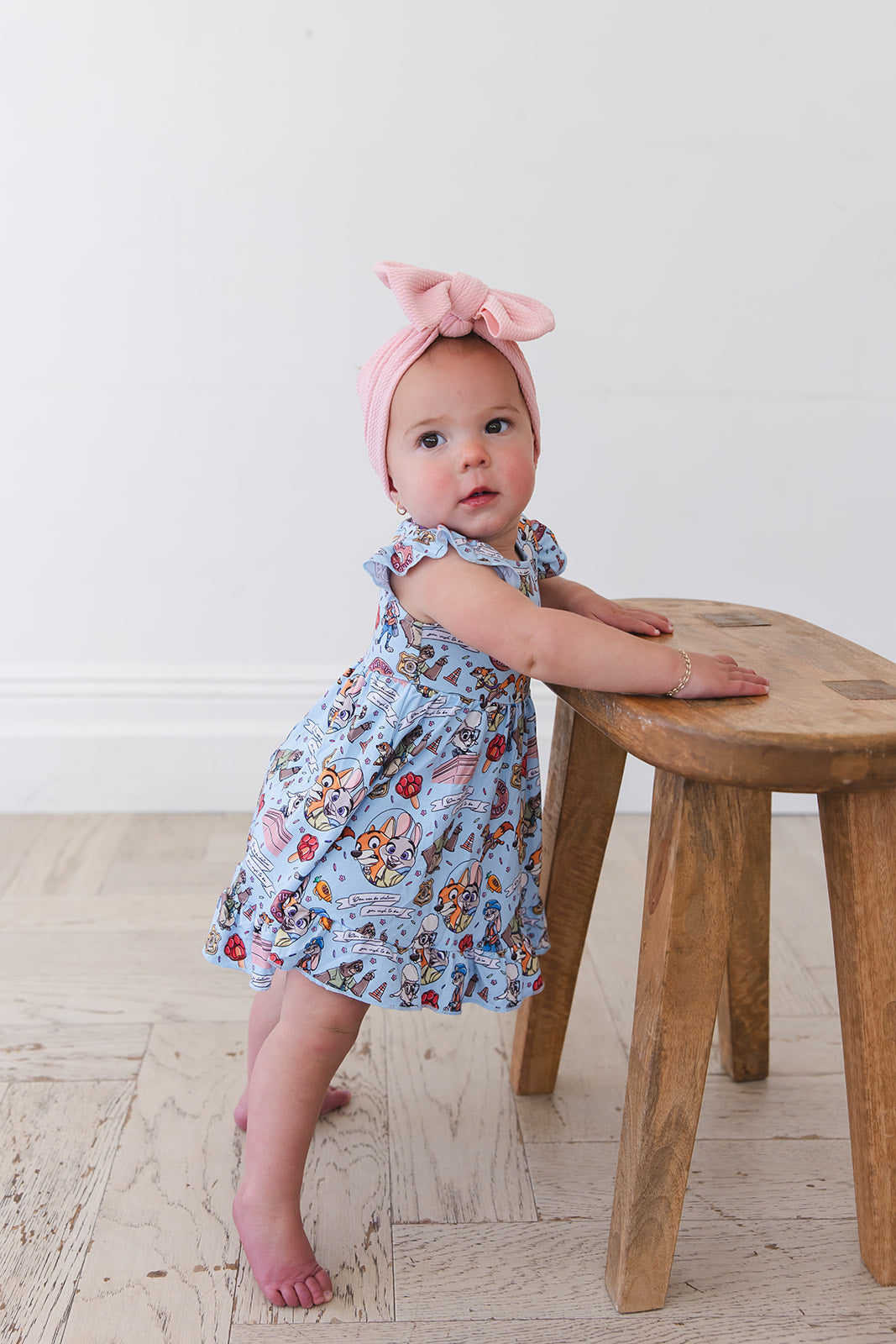 Carrots Ruffled Twirl Bodysuit Dress