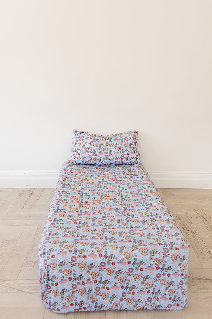 Carrots Twin Sheet + Pillowcase