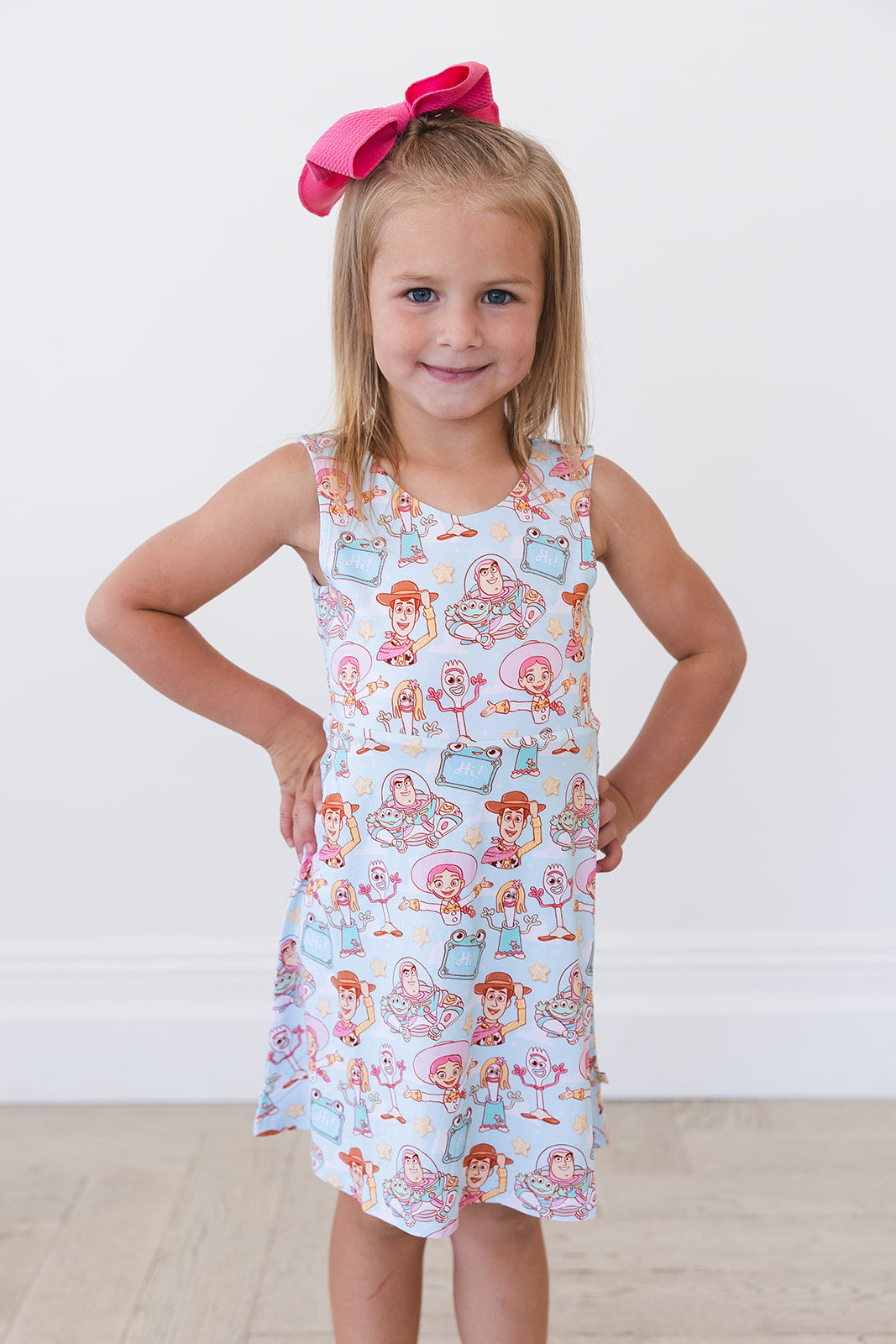 Bonnie's Room Twist Back Skater Dress