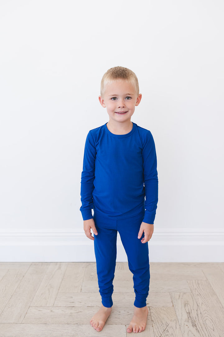 Navy Ribbed Jams