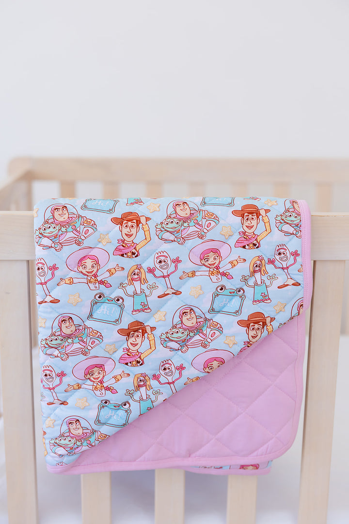 Bonnie's Room Quilted Blanket