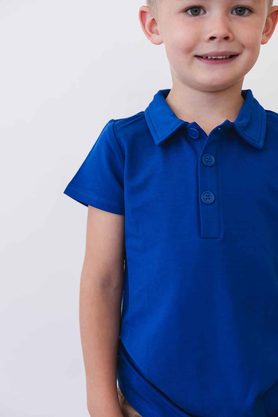 Navy Polo Tee