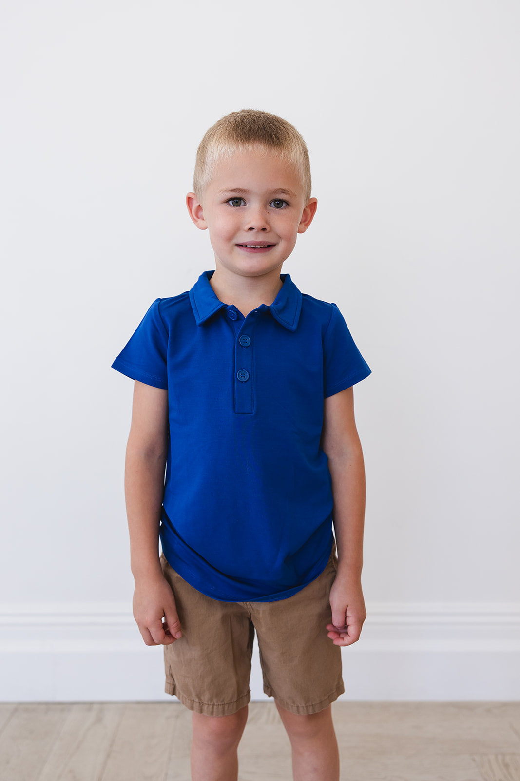 Navy Polo Tee