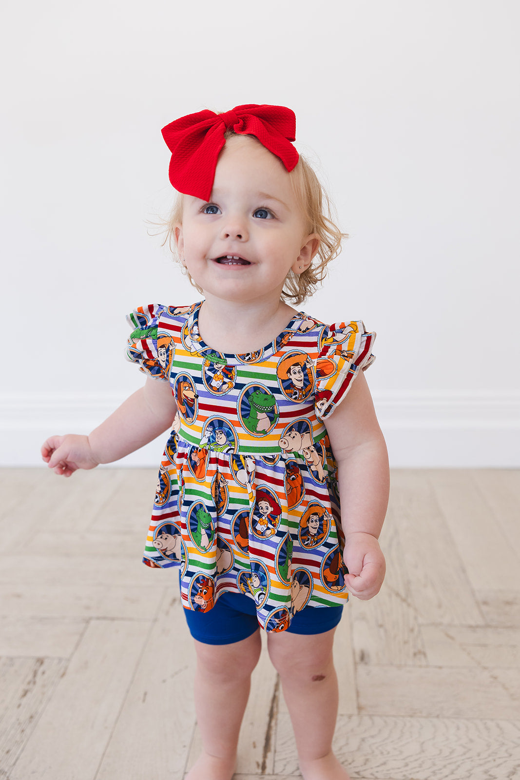 Mania! Peplum Biker Shorts Set