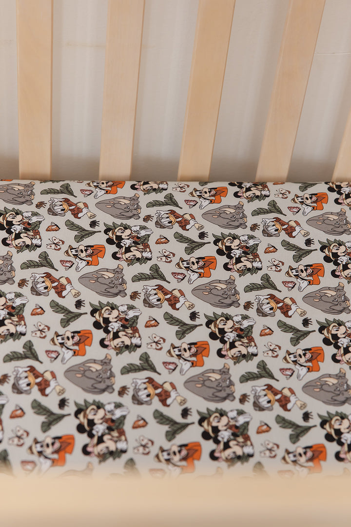 Safari Crib Sheet