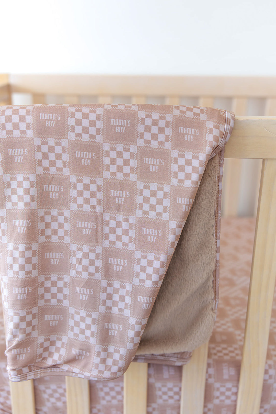 Mama's Boy Plush Blanket