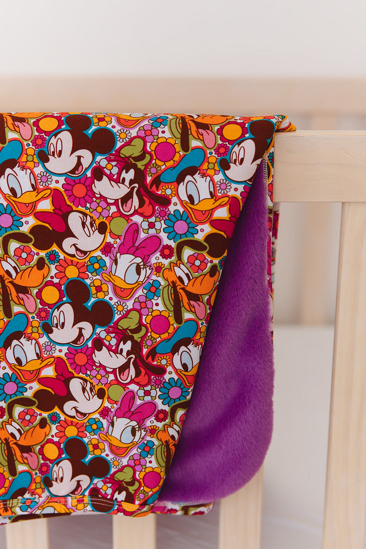 Flower Power Plush Blanket