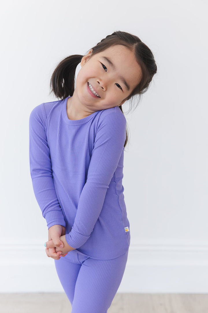 Periwinkle Ribbed Jams