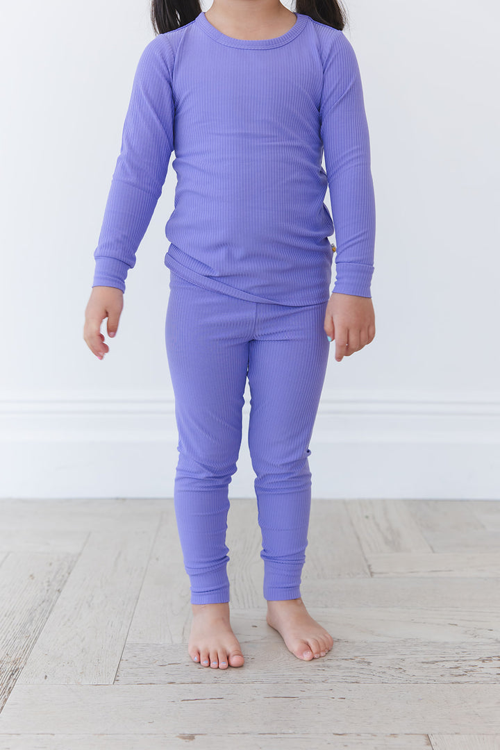 Periwinkle Ribbed Jams