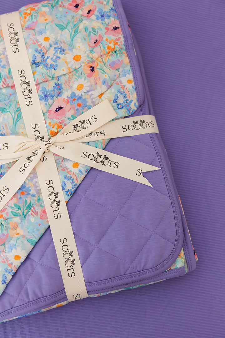 Wildflower Quilted Blanket