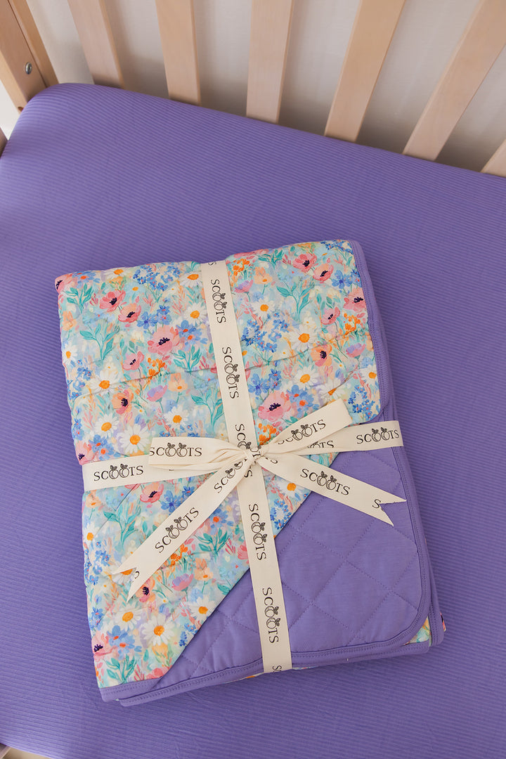 Wildflower Quilted Blanket