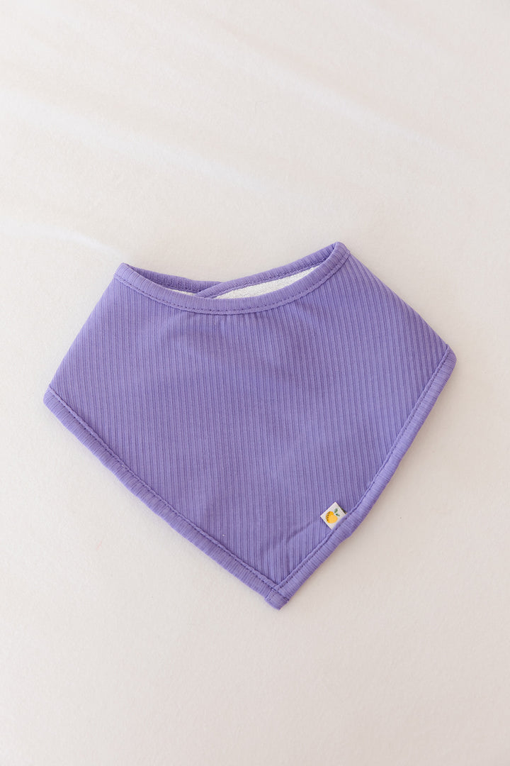Periwinkle Ribbed Bib