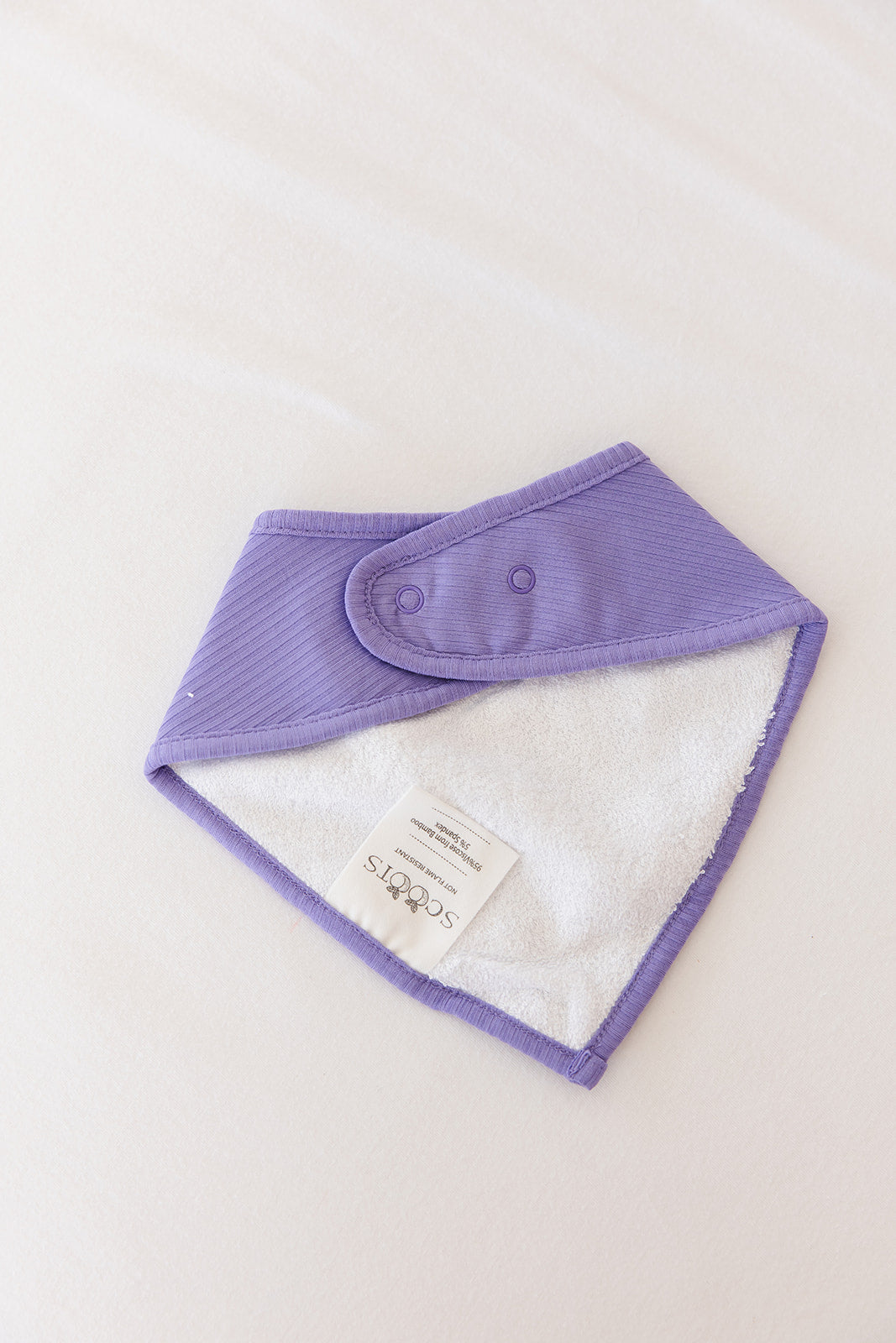 Periwinkle Ribbed Bib