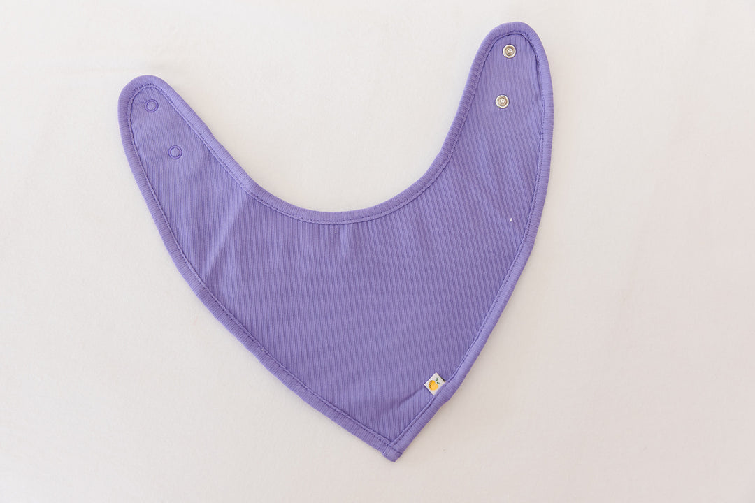 Periwinkle Ribbed Bib